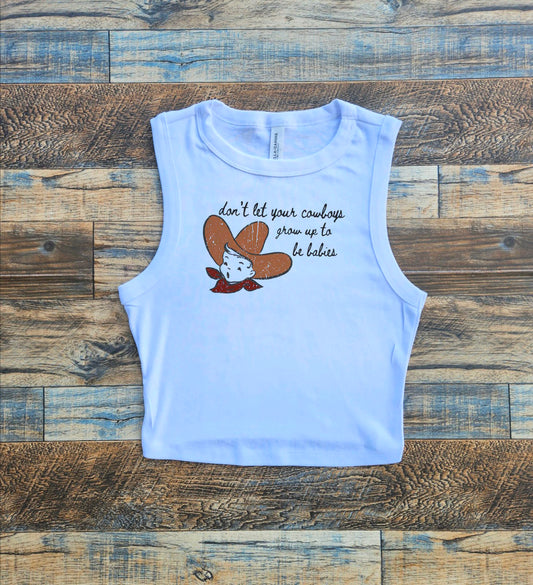 Cowboy Crop Tank