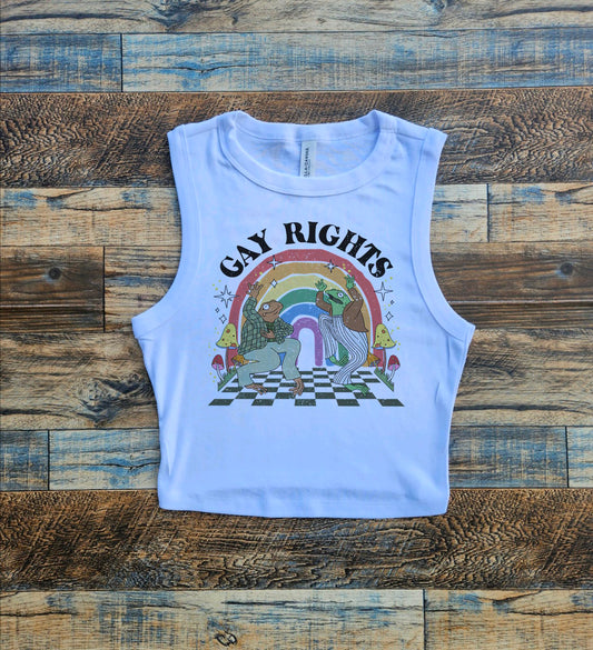 Gay Rights Crop Tank